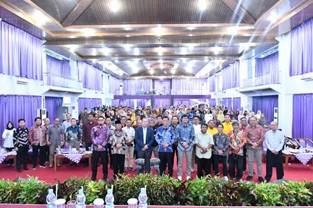 Narasumber dan peserta Sosialisasi IAPT 4.0 dan SAPTO 2.0 di lingkungan LLDIKTI Wilayah II