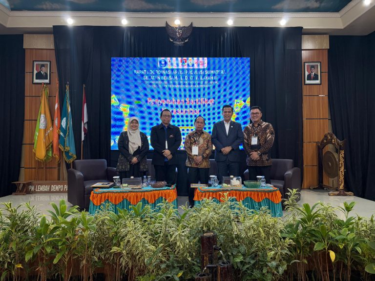 Kolaborasi APTISI Provinsi Sumatera Selatan dan LLDIKTI Wilayah II : Arah Kinerja 2026 dan Evaluasi Standar Pelayanan 2025